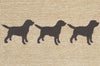 Trans Ocean Frontporch Doggies Natural Area Rug by Liora Manne 2' 0'' X 3' 0''