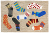 Trans Ocean Frontporch Lost Socks Natural Area Rug by Liora Manne 2' 0'' X 3' 0''