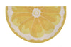 Trans Ocean Frontporch Lemon Slice Yellow Area Rug 1'8'' X 2'6'' Half Moon