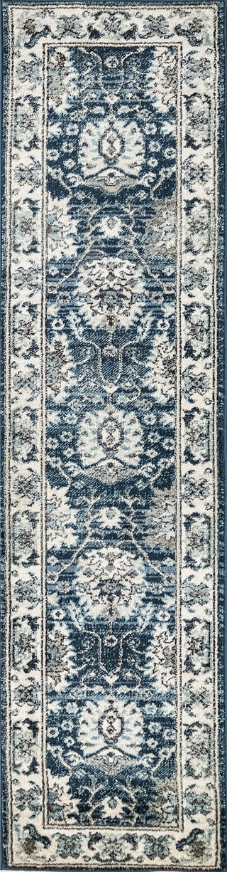 Trans Ocean Hampton Sarouk Charcoal Area Rug Mirror by Liora Manne Main Image