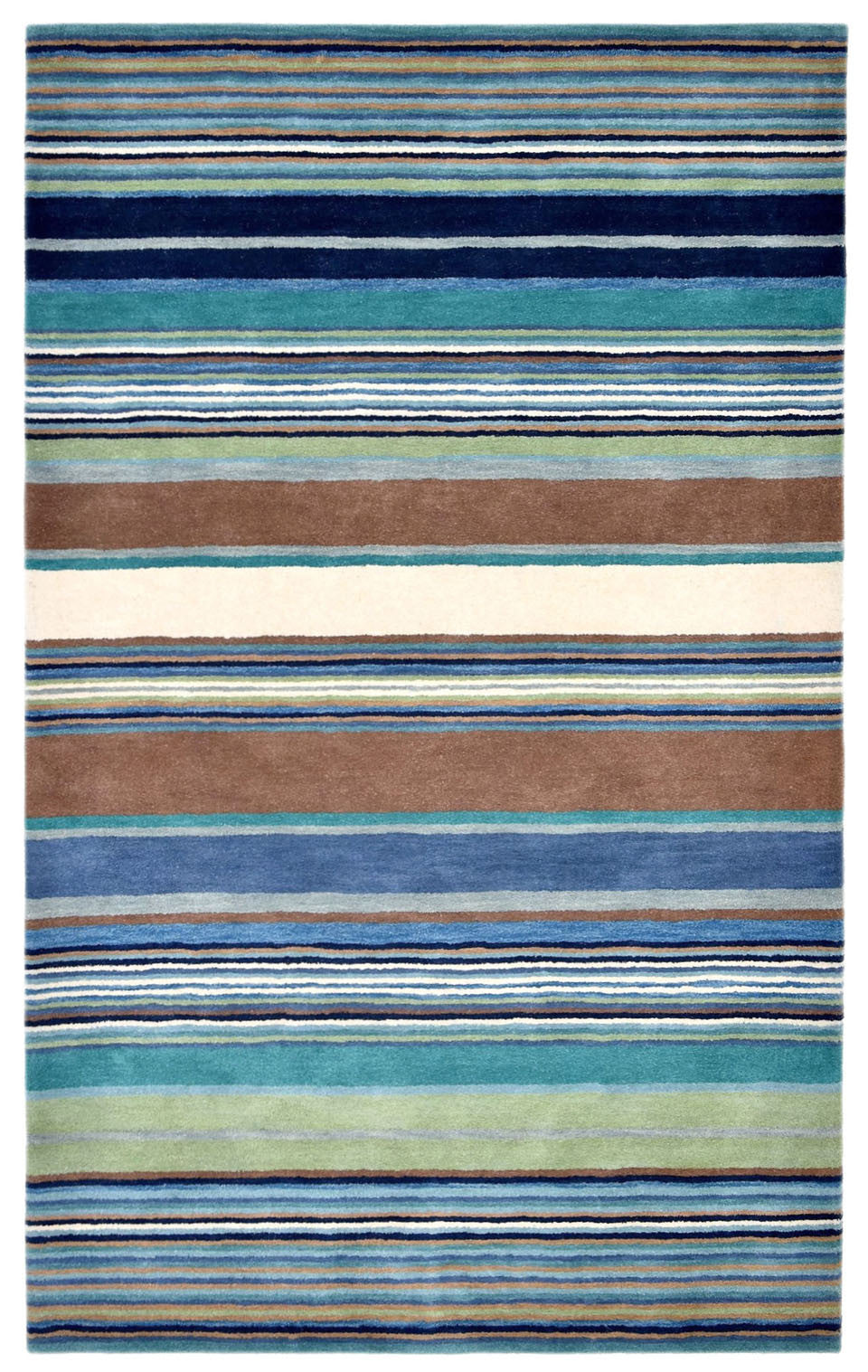 Trans Ocean Inca Stripes Blue Area Rug by Liora Manne – Incredible Rugs ...