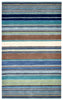 Trans Ocean Inca Stripes Blue Area Rug 5' 0'' X 8' 0''