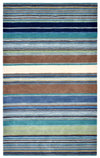Trans Ocean Inca Stripes Blue Area Rug 5' 0'' X 8' 0''