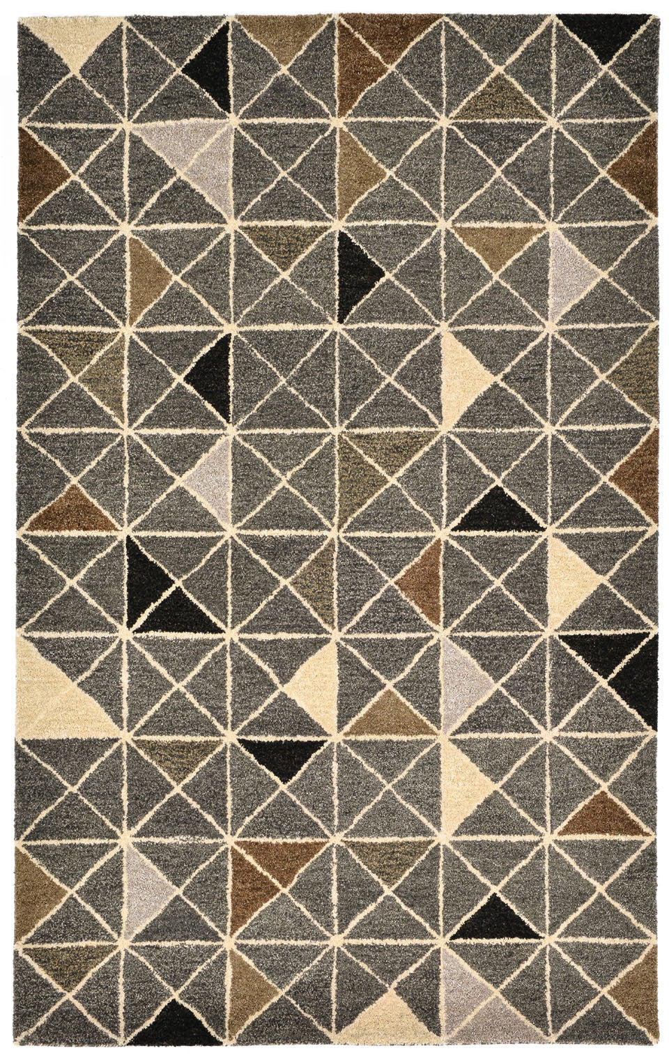 Trans Ocean Inca Triangle Grey Area Rug by Liora Manne – Incredible ...