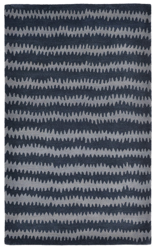 Trans Ocean Inca Ikat Chevron Blue Area Rug main image