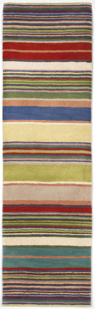 Trans Ocean Inca Stripes Red Area Rug Main