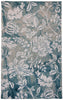 Trans Ocean Jadu Floral Aqua Area Rug by Liora Manne main image