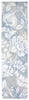 Trans Ocean Jadu Floral Blue Area Rug 2'3'' X 8'0'' Runner