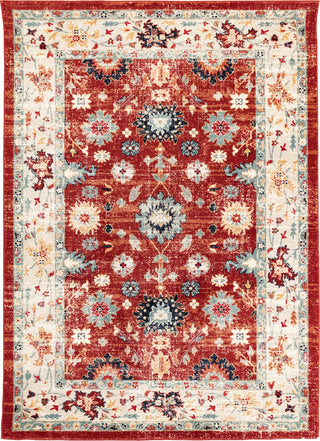 Trans Ocean Legacy Persian Border Saffron Area Rug Mirror by Liora Manne main image