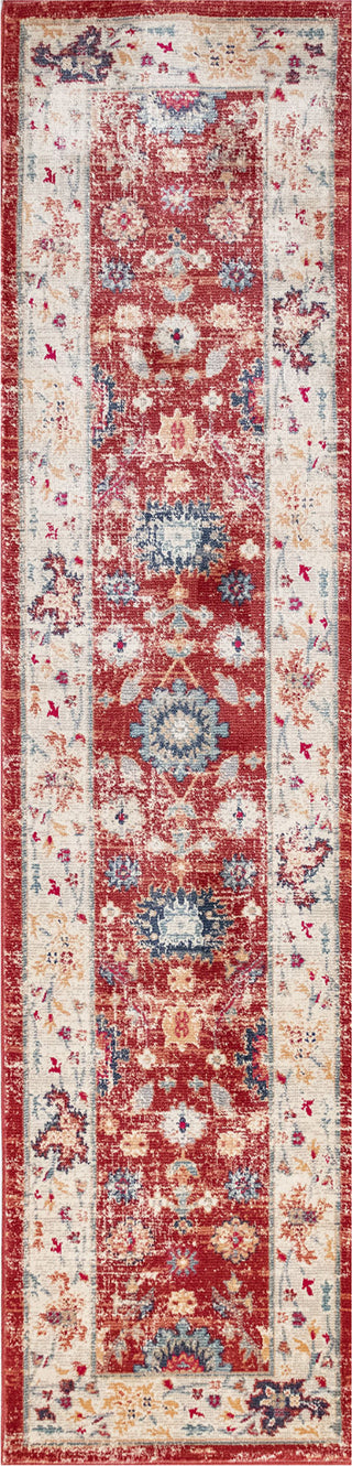 Trans Ocean Legacy Persian Border Saffron Area Rug Mirror by Liora Manne Main Image