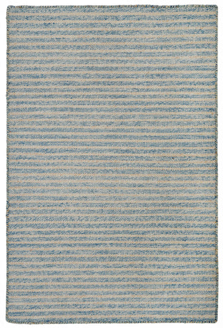 Trans Ocean Mojave Pencil Stripe Blue Area Rug Main