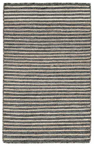 Trans Ocean Mojave Pencil Stripe Grey Area Rug Main