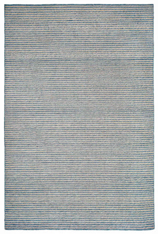 Trans Ocean Mojave Pencil Stripe Blue Area Rug main image