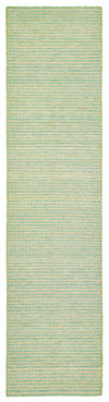 Trans Ocean Mojave Pencil Stripe Aqua Area Rug by Liora Manne 2'0'' X 8'0'' Runner