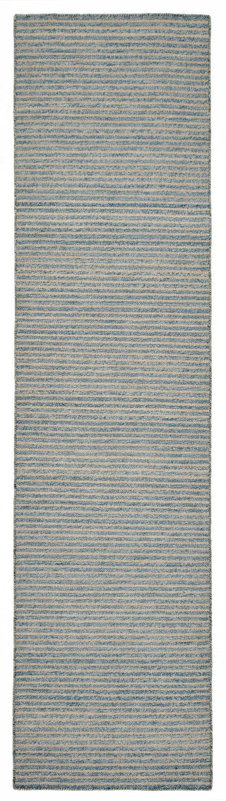 Trans Ocean Mojave Pencil Stripe Blue Area Rug Main