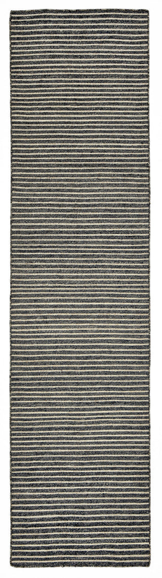 Trans Ocean Mojave Pencil Stripe Grey Area Rug 2'0'' X 8'0'' Runner