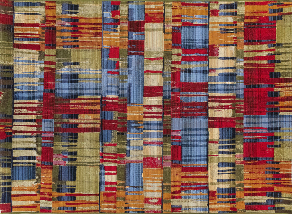 Trans Ocean Marina Paintbox Multi Area Rug Mirror by Liora Manne main image