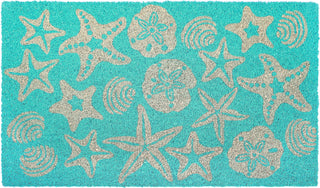 Trans Ocean Natura Shells Aqua Mirror by Liora Manne main image