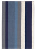 Trans Ocean Newport Vertical Stripe Navy Area Rug Main