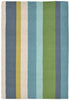 Trans Ocean Newport Vertical Stripe Green Area Rug Main