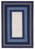 Trans Ocean Newport Multi Bdr Blue Area Rug 2' 0'' X 3' 0''