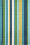 Trans Ocean Newport Vertical Stripe Green Area Rug 5' 0'' X 7' 6''