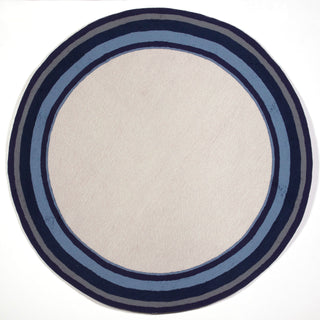 Trans Ocean Newport Multi Bdr Blue Area Rug Main