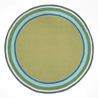 Trans Ocean Newport Multi Bdr Sage Area Rug Main