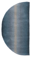 Trans Ocean Ombre Horizon Denim Area Rug by Liora Manne 2'0'' X 4'0'' Half Moon