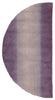 Trans Ocean Ombre Horizon Purple Area Rug by Liora Manne 2'0'' X 4'0'' Half Moon