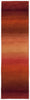 Trans Ocean Ombre Stripes Red Area Rug Main