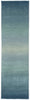 Trans Ocean Ombre Horizon Aqua Area Rug by Liora Manne 2'3'' X 8'0'' Runner