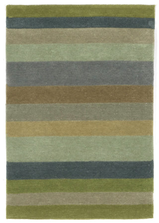 Trans Ocean Oslo Stripes Blue Area Rug by Liora Manne