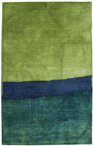 Trans Ocean Piazza Zen Blue Area Rug by Liora Manne main image