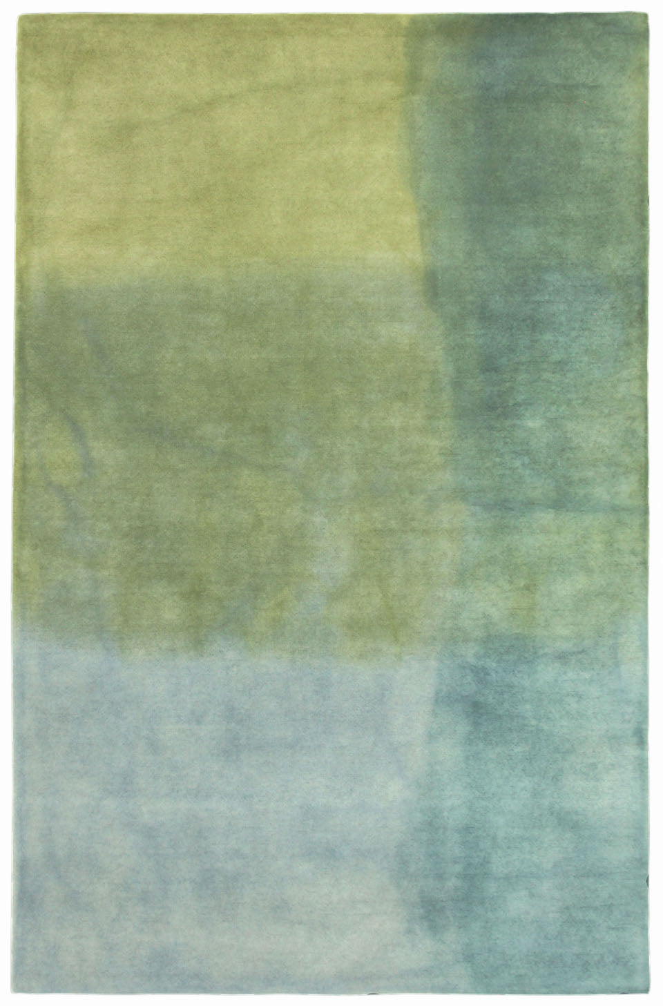 Trans Ocean Piazza Watercolors Blue Area Rug by Liora Manne main image