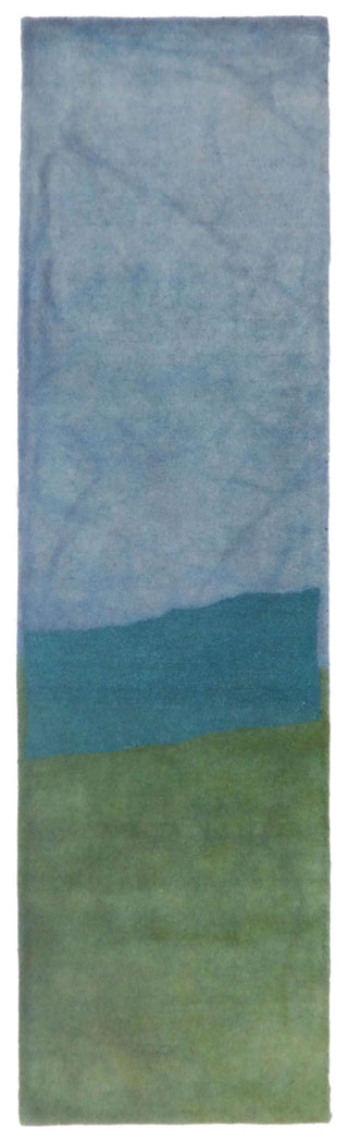 Trans Ocean Piazza Zen Green Area Rug Main