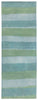 Trans Ocean Piazza Stripes Blue Area Rug Main