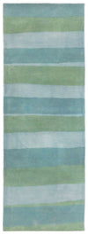 Trans Ocean Piazza Stripes Blue Area Rug by Liora Manne 2'3'' X 8'0'' Runner