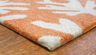 Trans Ocean Capri Coral Border Orange Area Rug by Liora Manne 