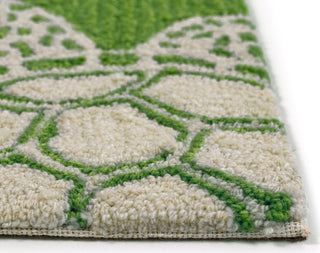 Trans Ocean Capri Turtle Greenery Area Rug Mirror by Liora Manne 