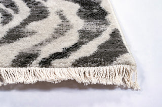 Trans Ocean Calais Galaxy Charcoal Area Rug Mirror by Liora Manne 