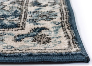 Trans Ocean Hampton Sarouk Charcoal Area Rug Mirror by Liora Manne 