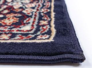 Trans Ocean Meteor Kermin Navy Area Rug Mirror by Liora Manne 