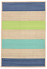 Trans Ocean Playa Stripe Blue Area Rug 1' 11'' X 2' 11''