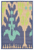 Trans Ocean Playa Ikat Blue Area Rug 1' 11'' X 2' 11''
