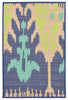 Trans Ocean Playa Ikat Blue Area Rug by Liora Manne