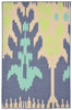 Trans Ocean Playa Ikat Blue Area Rug main image