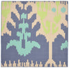Trans Ocean Playa Ikat Blue Area Rug 7' 10'' Square