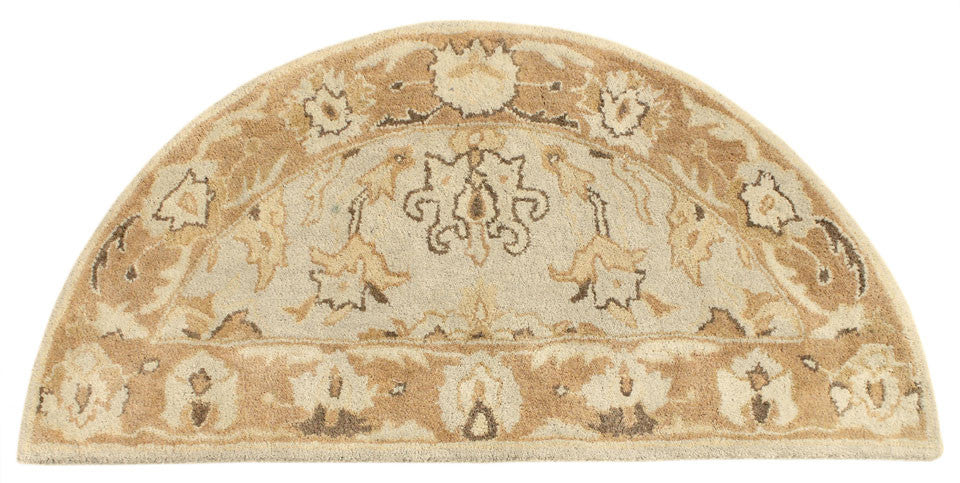 Trans Ocean Petra Konya Natural Area Rug 2'0'' X 4'0'' Half Moon