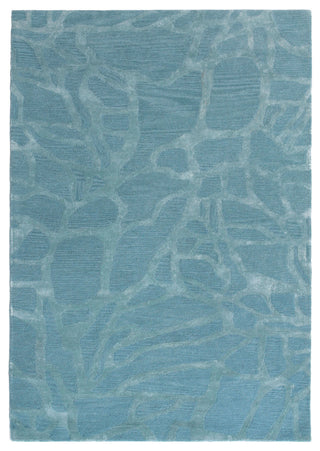 Trans Ocean Roma Shapes Blue Area Rug main image